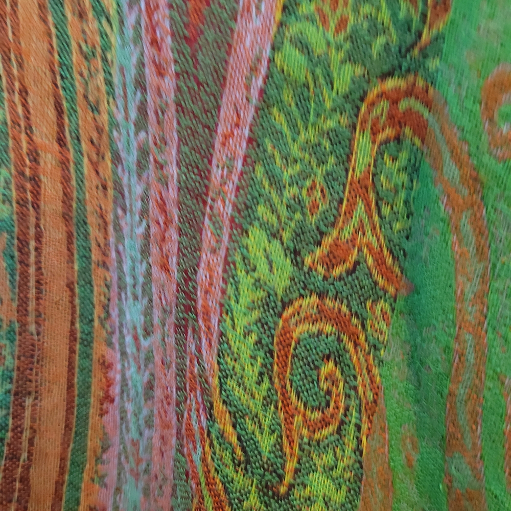 Soft Surroundings Multicolor Embroidered, Paisley, Open Jacket - Picture 6 of 6